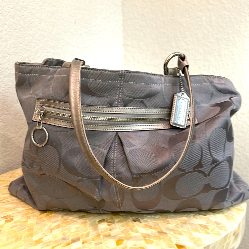 Coach tote handbag